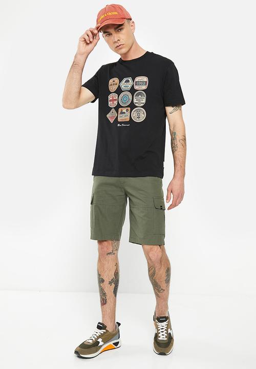 Ben Sherman - Bs mat tee-shirt - black