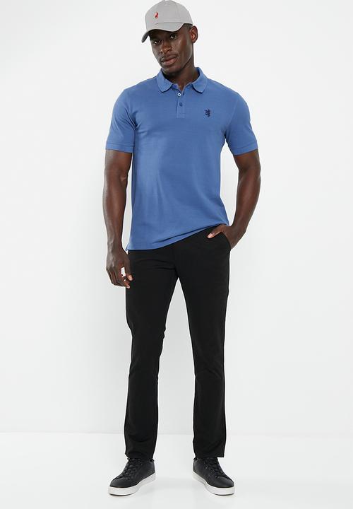 Pringle of Scotland - Jack golfer - mid blue
