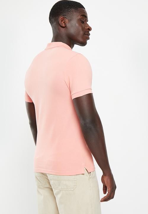 Ben Sherman - Ben polo short sleeve - lt pink