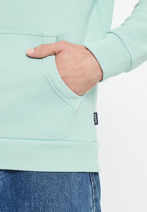 Superdry. - Vintage venue hoodie - fresh mint green