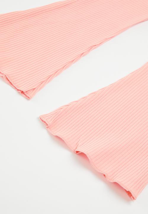 Pop Candy - Girls frill top and bottom set - pink