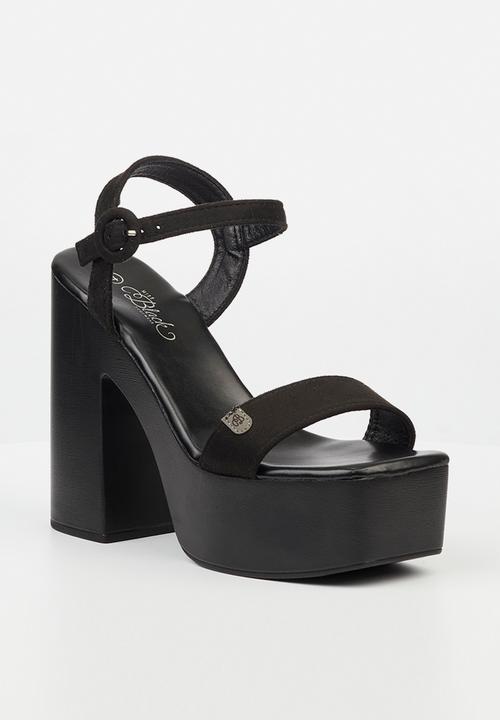 Miss Black - Keira 1 platform heel - black