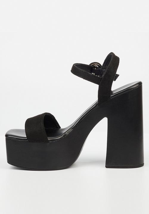 Miss Black - Keira 1 platform heel - black