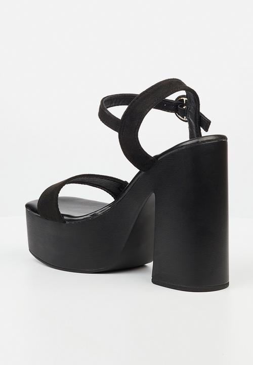 Miss Black - Keira 1 platform heel - black