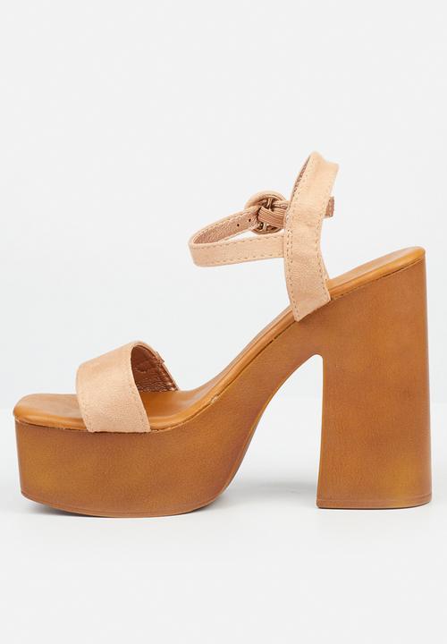 Miss Black - Keira 1 platform heel - neutral