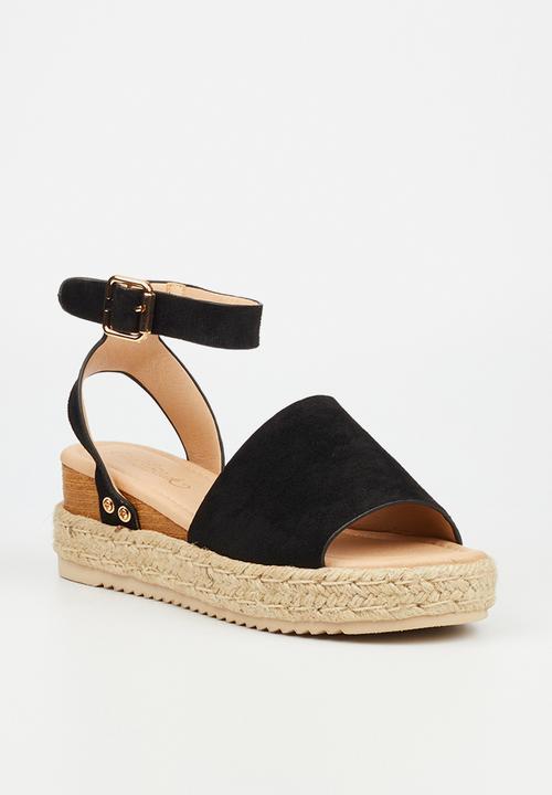 Miss Black - Steffi 1 wedge heel - black