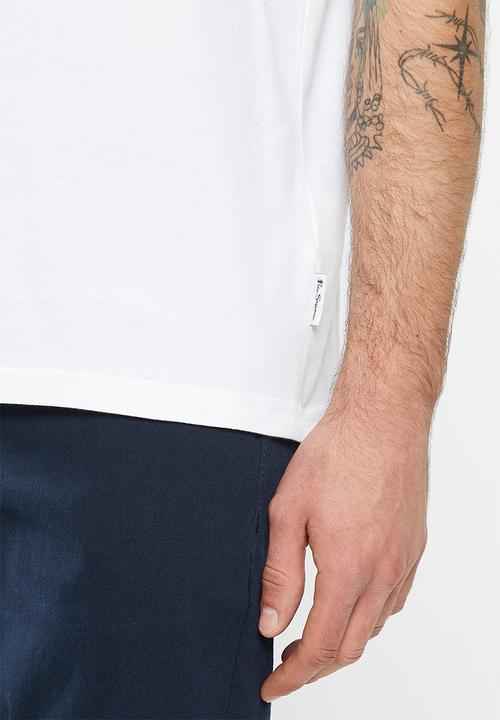 Ben Sherman - target art tee-shirt - white