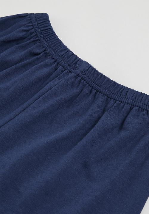 Pop Candy - Boys pj set - navy and white 