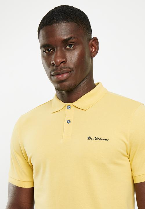 Ben Sherman - Ben polo short sleeve - lemon