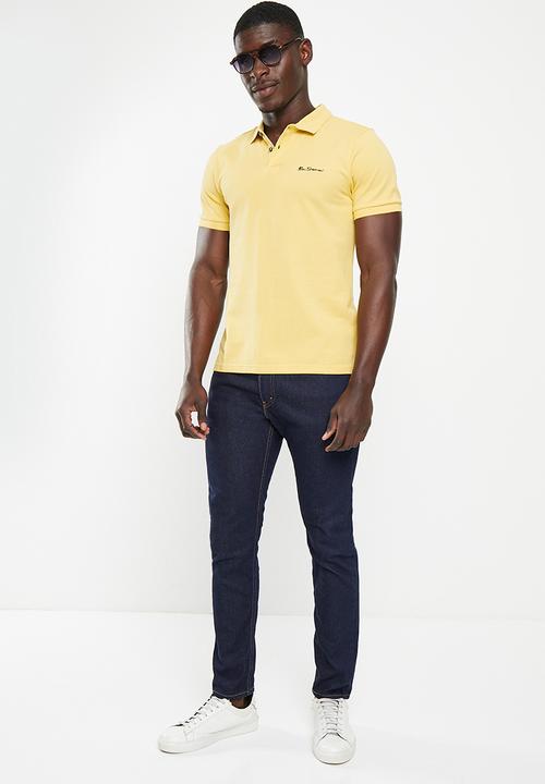 Ben Sherman - Ben polo short sleeve - lemon