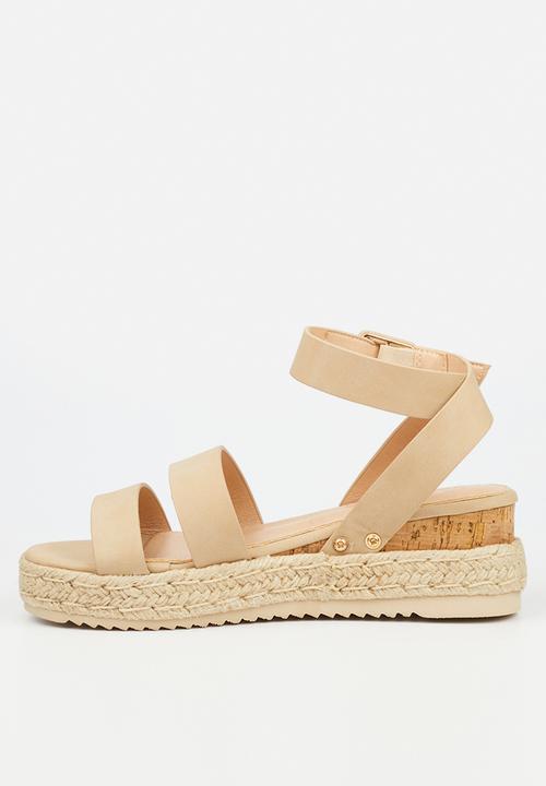Miss Black - Steffi 2 wedge heel - neutral