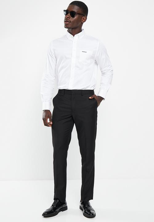Pringle of Scotland - William long classic shirt - white