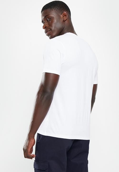Ben Sherman - Records target T-shirt - white