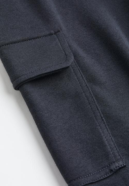 H&M - Cargo joggers - dark grey 