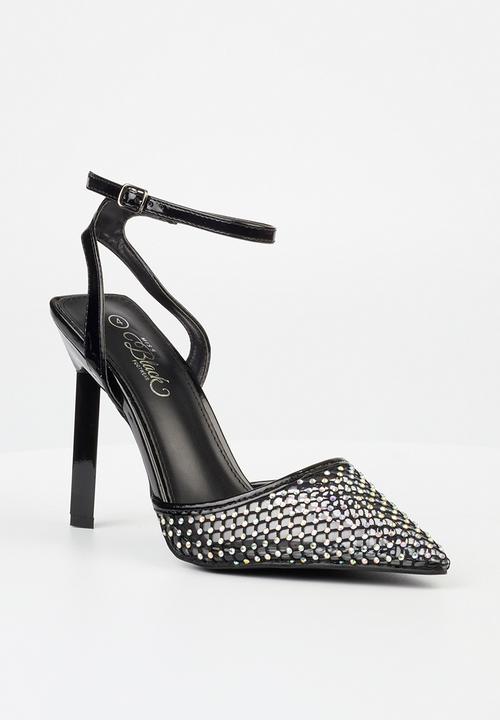 Miss Black - Bermuda 1 court heel - black
