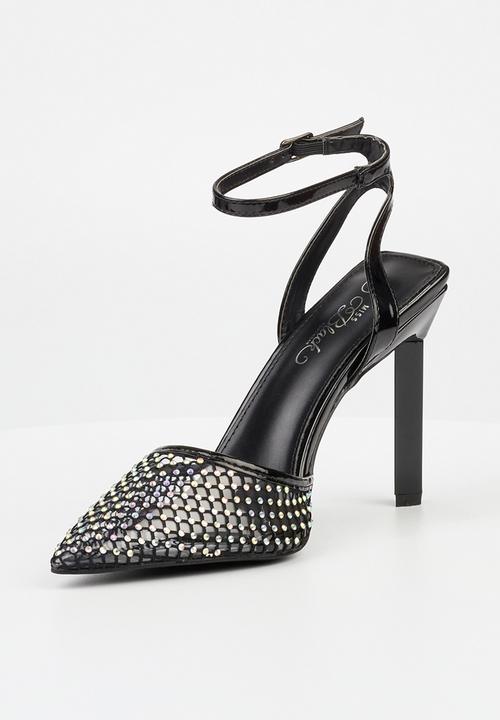 Miss Black - Bermuda 1 court heel - black