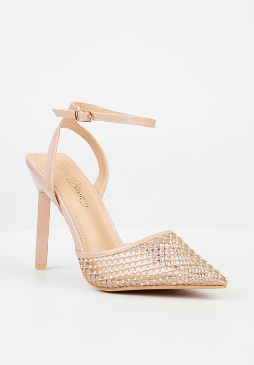 Miss Black - Bermuda 1 court heel - nude