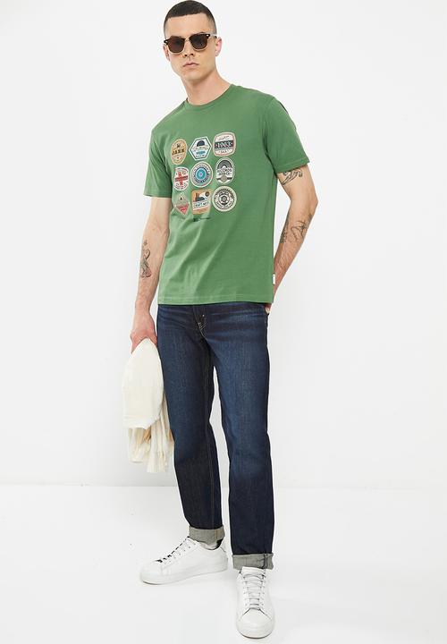 Ben Sherman - Bs mat tee-shirt - rich fern