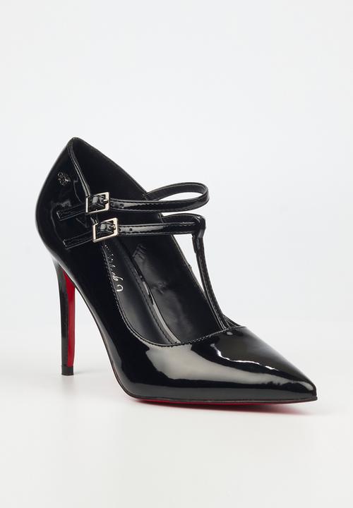 Miss Black - Lola 2 court heel - black