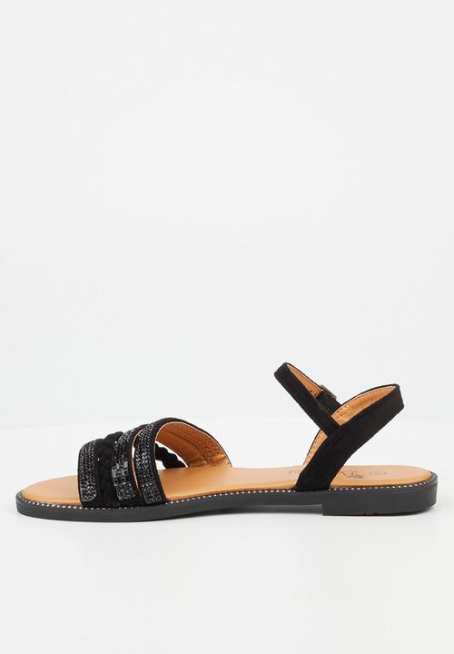 Butterfly Feet - Cora 1 sandal - black