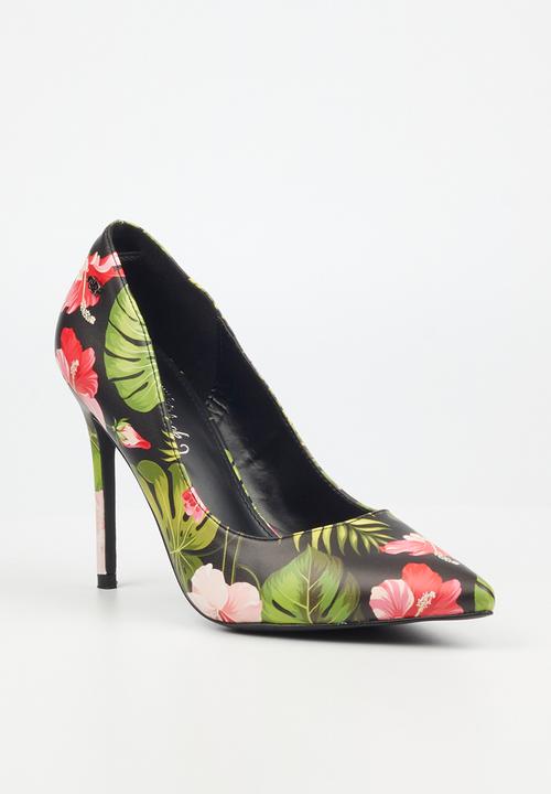 Miss Black - Lola 5 court heel - black combo