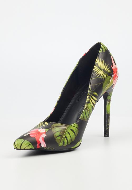 Miss Black - Lola 5 court heel - black combo