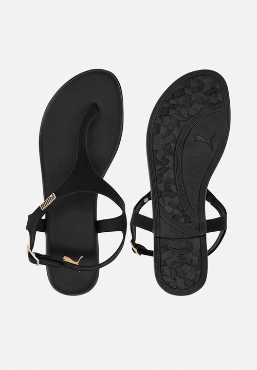 PUMA - Stylecat sleek nubuck wns zadp - puma black-gold 1