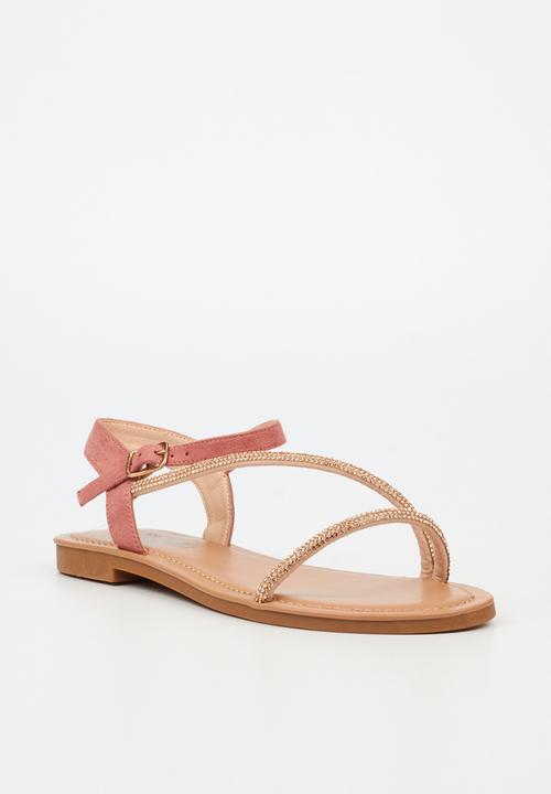 Butterfly Feet - Gina 1 sandal - pink
