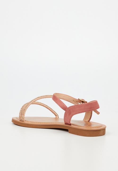 Butterfly Feet - Gina 1 sandal - pink