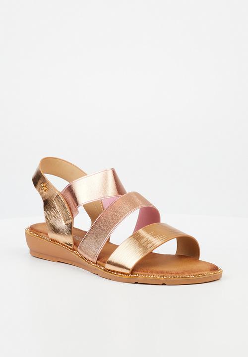 Butterfly Feet - Iva 1 sandal - rose gold