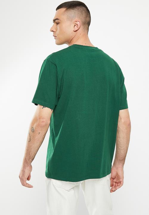 Superdry. - Code ath. club emb tee - green
