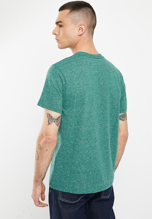 Superdry. - Vintage great outdoors apq tee - turquoise snowy
