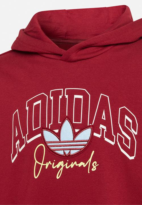adidas Originals - Hoodie - collegiate burgundy