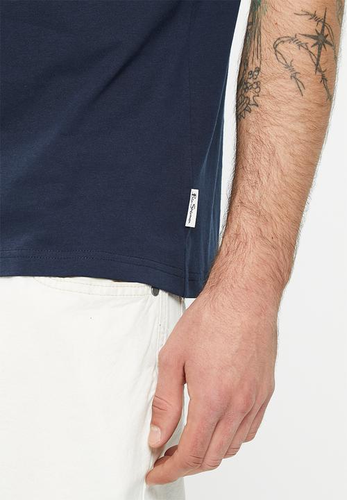 Ben Sherman - Record shop tee-shirt - navy