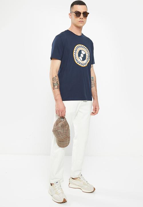 Ben Sherman - Record shop tee-shirt - navy