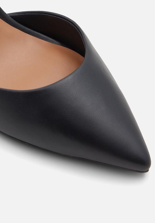 Call It Spring - Citrus ankle tie court - black