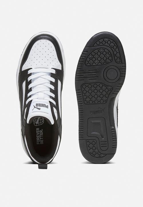 PUMA - Rebound v6 lo jr - PUMA white & PUMA black