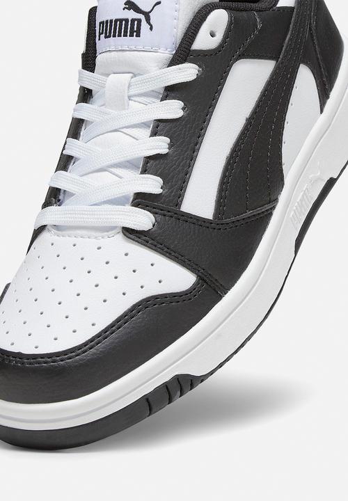 PUMA - Rebound v6 lo jr - PUMA white & PUMA black