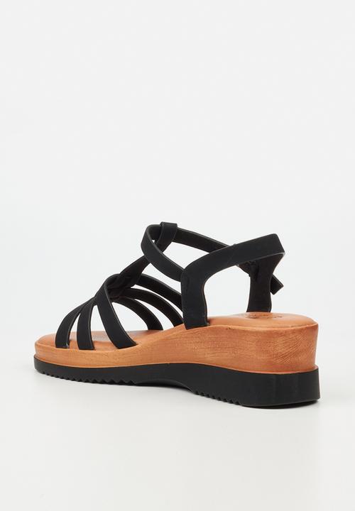 Butterfly Feet - Paxton 1 wedge heel - black