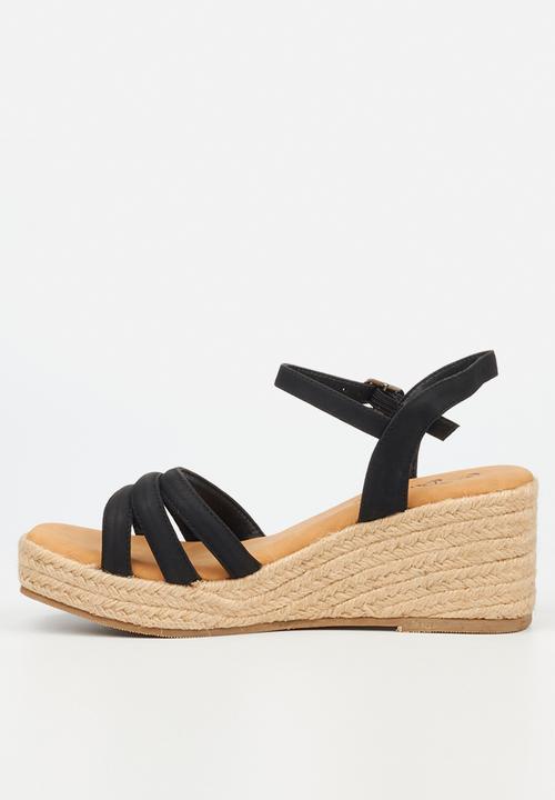 Butterfly Feet - Reba 1 wedge heel - black