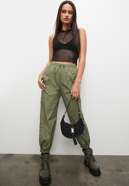 Blake - Parachute trouser - light olive