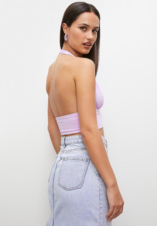 Blake - Halter vest - lilac