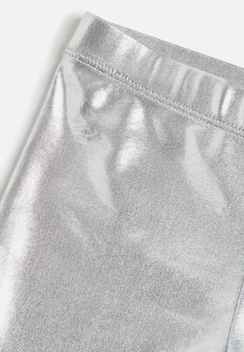 H&M - Leggings - silver coloured 