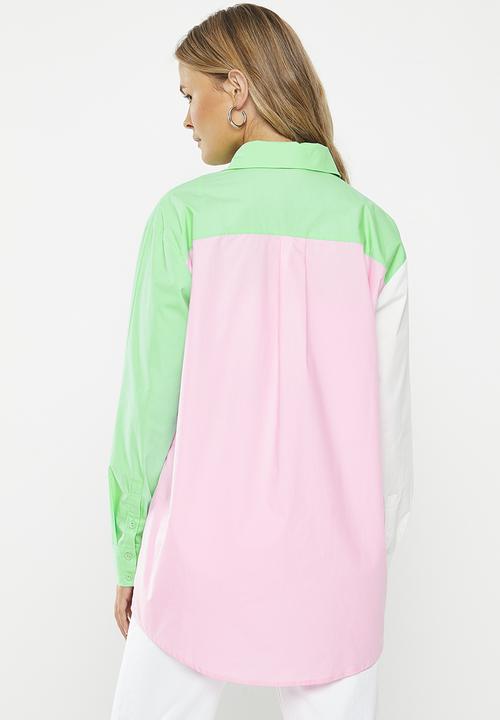 Glamorous - Colourblock shirt - multi