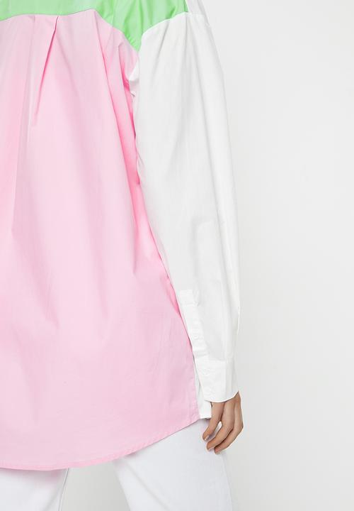 Glamorous - Colourblock shirt - multi
