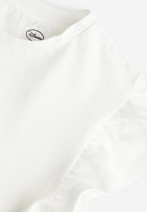 H&M - Printed jersey top - white the little mermaid 