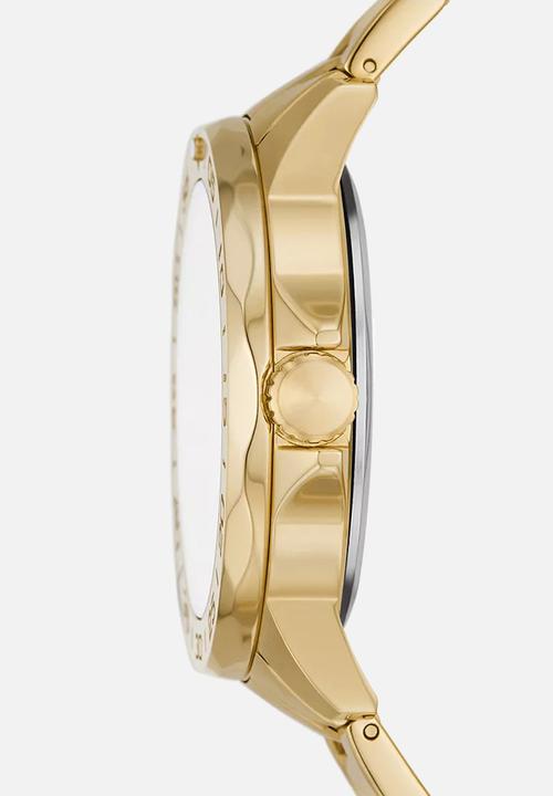 Fossil - Fossil mens bannon automatic - gold