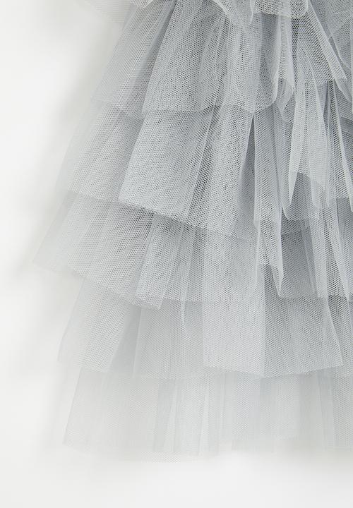 Pop Candy - Girls tulle skirt - grey