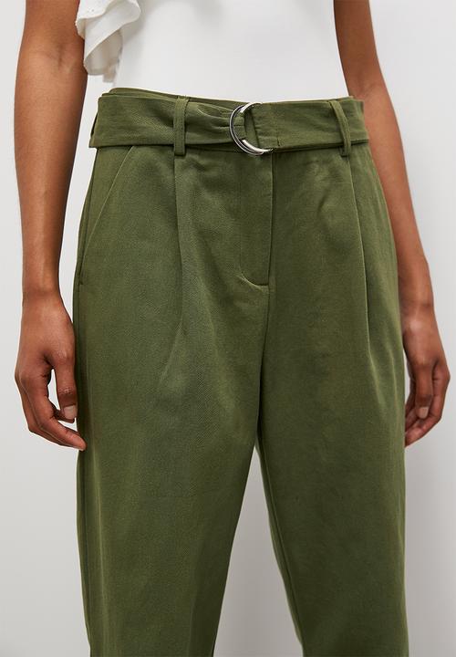 Superbalist - Barrel leg trouser - new olive