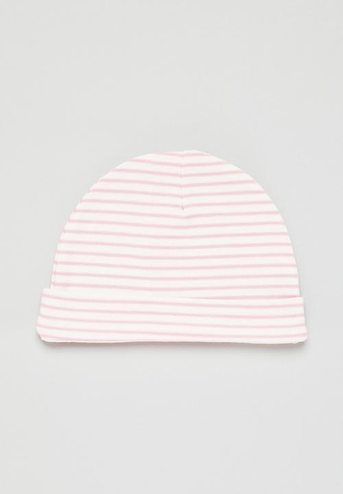 Pop Candy - 3 Pack beanies - pink & white